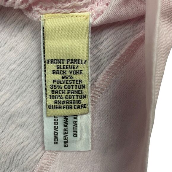 Ruff Hewn Shirt Blouse Top Pink Women's Small Cottage Core Granny Core Tops - Picture 5 of 10